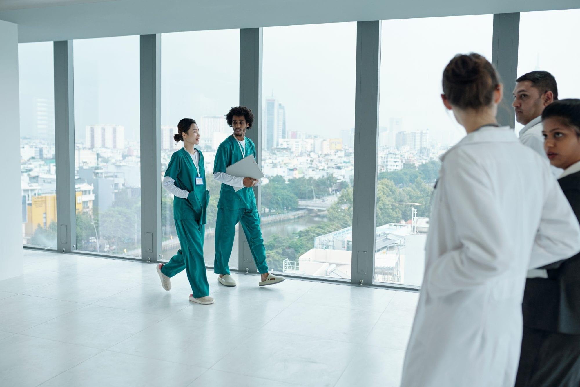A healthcare environment connected by Arista Networks