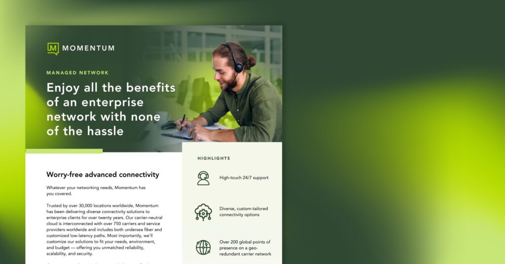 Managed Network Datasheet