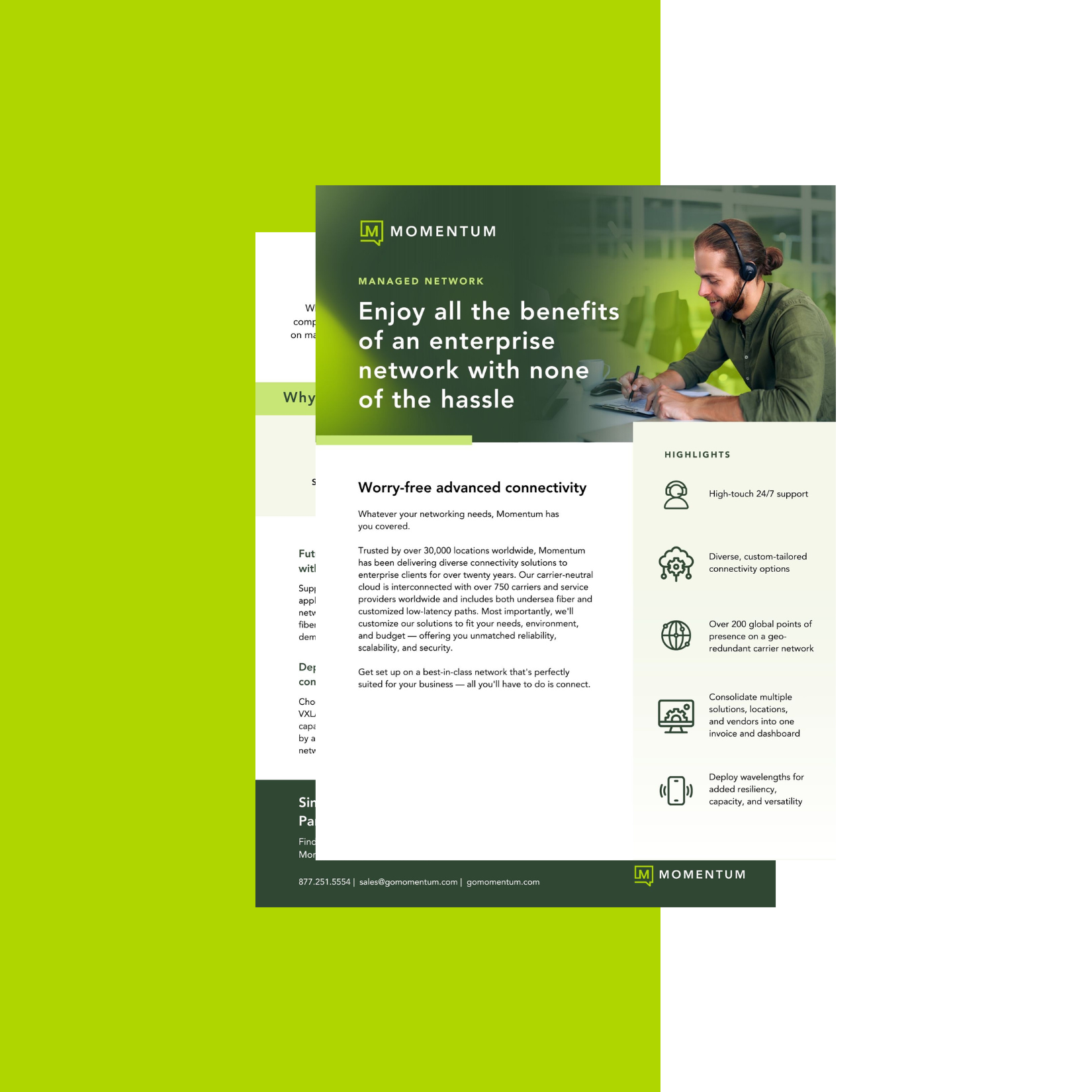 Managed Network Datasheet