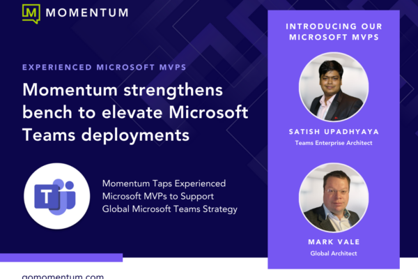 momentum taps MS MVPs