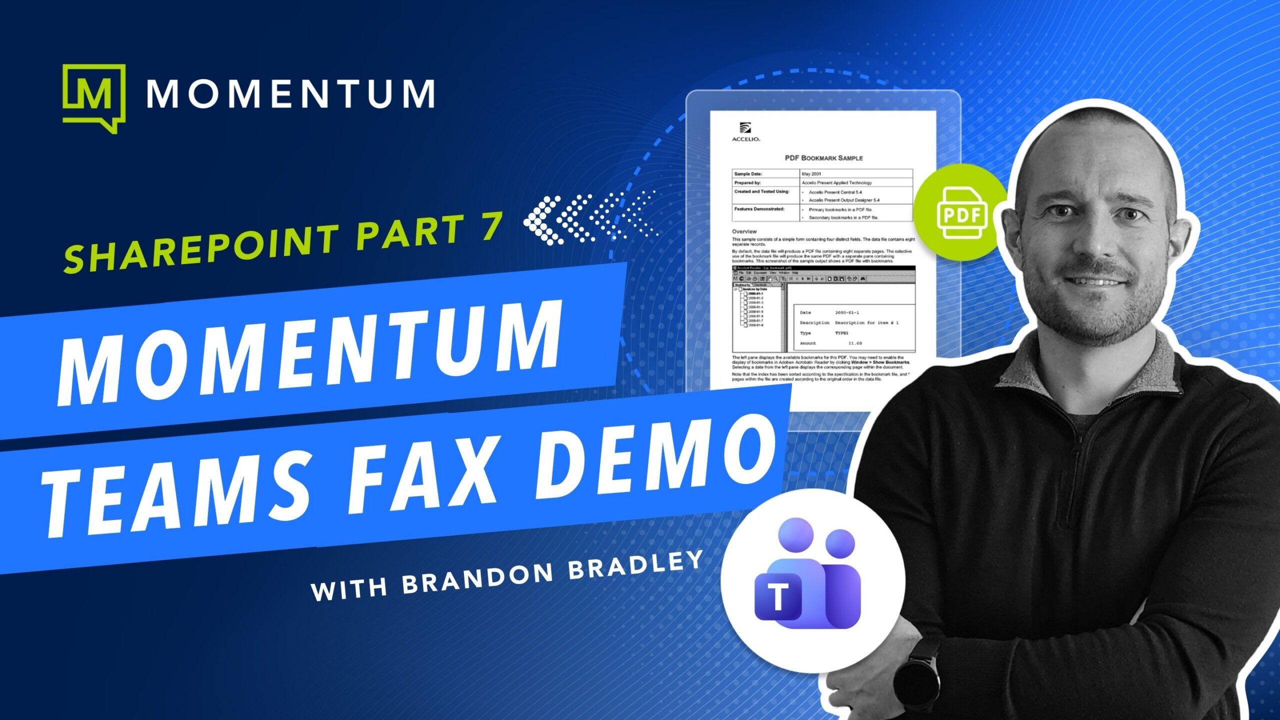 Momentum Teams Fax Demo 7