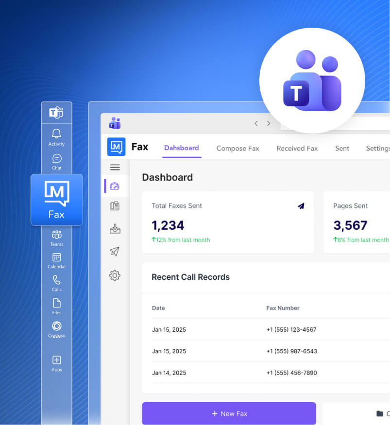 ui for teams faxing